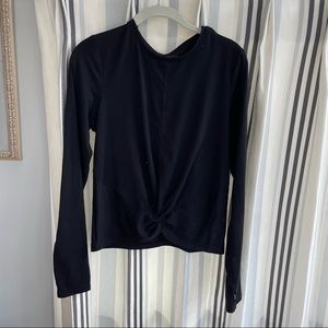 Long sleeve Athleta Top with Knot